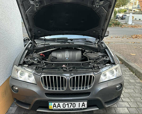 Сірий БМВ Х3, об'ємом двигуна 3 л та пробігом 105 тис. км за 41841 $, фото 1 на Automoto.ua