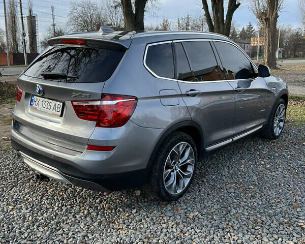 Серый БМВ Х3, объемом двигателя 2 л и пробегом 211 тыс. км за 18500 $, фото 3 на Automoto.ua