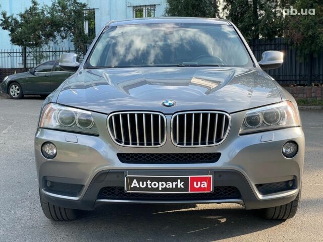 Серый БМВ Х3, объемом двигателя 3 л и пробегом 150 тыс. км за 17490 $, фото 2 на Automoto.ua