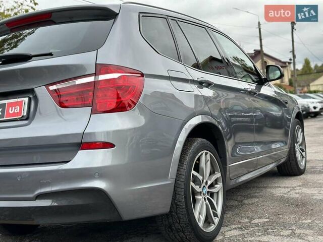 Серый БМВ Х3, объемом двигателя 3 л и пробегом 156 тыс. км за 20990 $, фото 14 на Automoto.ua