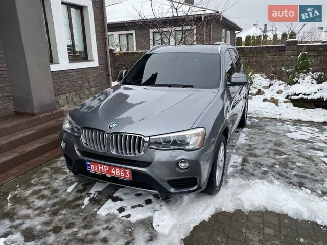 Серый БМВ Х3, объемом двигателя 3 л и пробегом 174 тыс. км за 15900 $, фото 1 на Automoto.ua