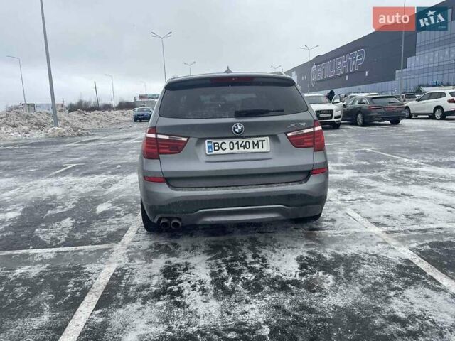 Серый БМВ Х3, объемом двигателя 2 л и пробегом 193 тыс. км за 17600 $, фото 4 на Automoto.ua