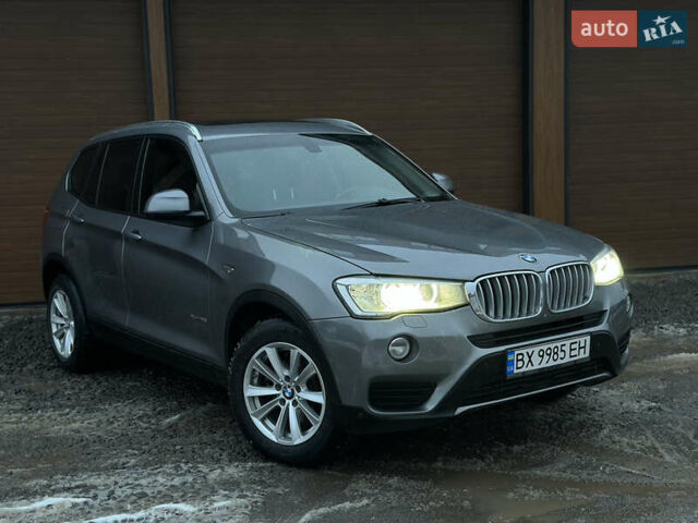 Серый БМВ Х3, объемом двигателя 2 л и пробегом 246 тыс. км за 15500 $, фото 1 на Automoto.ua