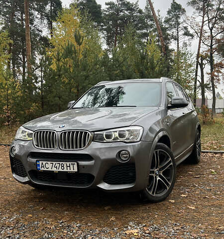 Серый БМВ Х3, объемом двигателя 2 л и пробегом 169 тыс. км за 19300 $, фото 1 на Automoto.ua