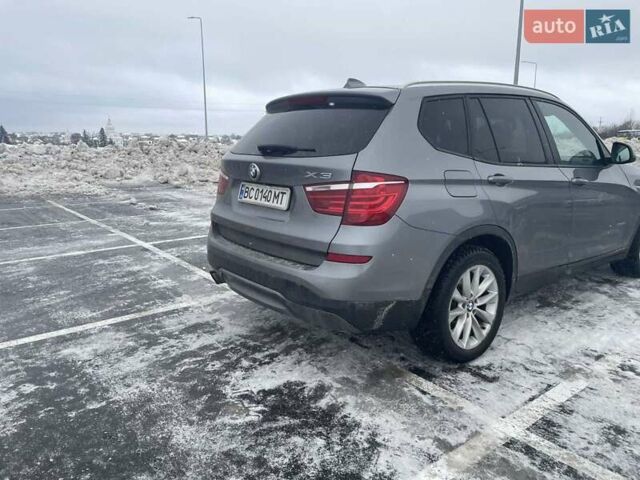 Серый БМВ Х3, объемом двигателя 2 л и пробегом 193 тыс. км за 17600 $, фото 1 на Automoto.ua