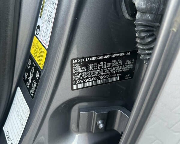Сірий БМВ Х3, об'ємом двигуна 2 л та пробігом 177 тис. км за 14500 $, фото 16 на Automoto.ua