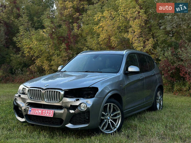 Серый БМВ Х3, объемом двигателя 2 л и пробегом 258 тыс. км за 15900 $, фото 1 на Automoto.ua