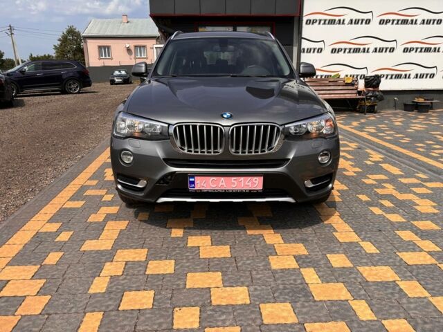 Серый БМВ Х3, объемом двигателя 2 л и пробегом 185 тыс. км за 15900 $, фото 2 на Automoto.ua