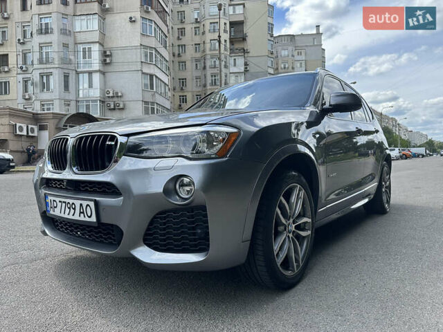Серый БМВ Х3, объемом двигателя 2 л и пробегом 124 тыс. км за 20000 $, фото 1 на Automoto.ua