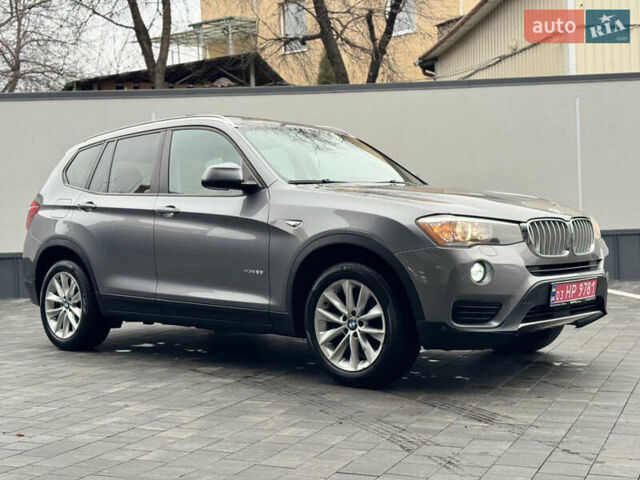 Серый БМВ Х3, объемом двигателя 2 л и пробегом 200 тыс. км за 14499 $, фото 2 на Automoto.ua