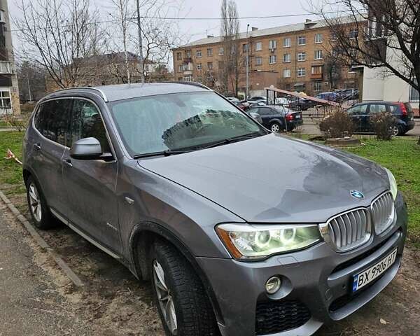 Серый БМВ Х3, объемом двигателя 2 л и пробегом 198 тыс. км за 14100 $, фото 3 на Automoto.ua