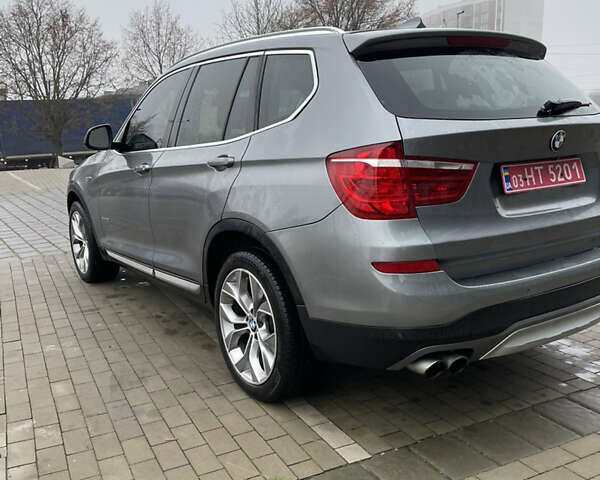 Серый БМВ Х3, объемом двигателя 2 л и пробегом 175 тыс. км за 14999 $, фото 3 на Automoto.ua