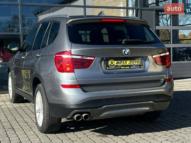 Серый БМВ Х3, объемом двигателя 2 л и пробегом 186 тыс. км за 16500 $, фото 4 на Automoto.ua