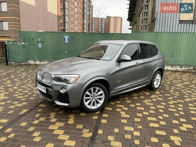 Серый БМВ Х3, объемом двигателя 2 л и пробегом 241 тыс. км за 16000 $, фото 1 на Automoto.ua