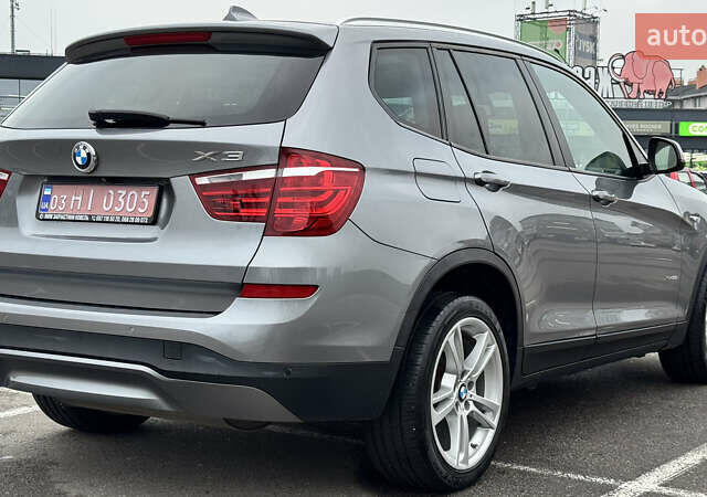 Серый БМВ Х3, объемом двигателя 2 л и пробегом 187 тыс. км за 15999 $, фото 8 на Automoto.ua