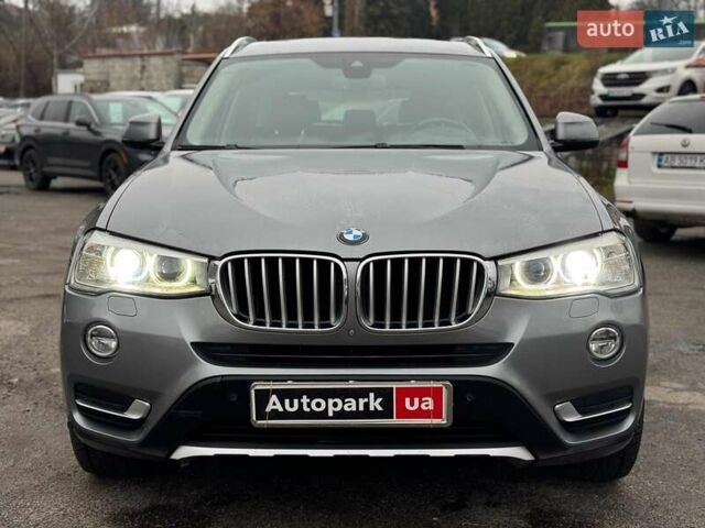 Сірий БМВ Х3, об'ємом двигуна 2 л та пробігом 170 тис. км за 18990 $, фото 1 на Automoto.ua