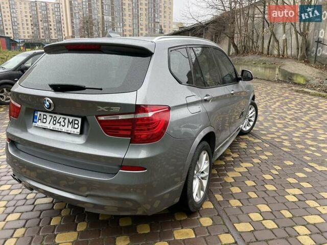 Серый БМВ Х3, объемом двигателя 2 л и пробегом 241 тыс. км за 16000 $, фото 5 на Automoto.ua