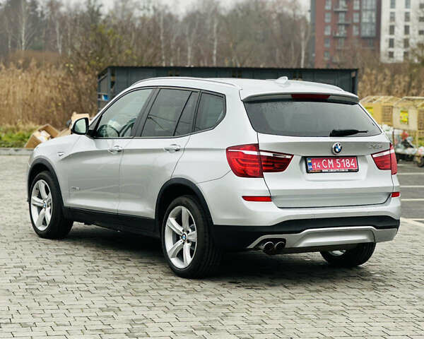 Серый БМВ Х3, объемом двигателя 2 л и пробегом 187 тыс. км за 15500 $, фото 1 на Automoto.ua