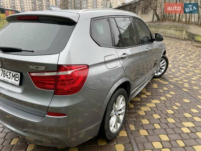 Серый БМВ Х3, объемом двигателя 2 л и пробегом 241 тыс. км за 16000 $, фото 13 на Automoto.ua