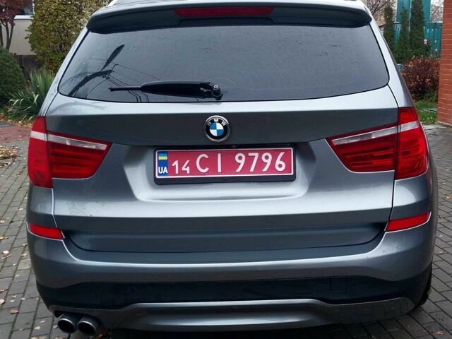 Серый БМВ Х3, объемом двигателя 2 л и пробегом 103 тыс. км за 16590 $, фото 1 на Automoto.ua