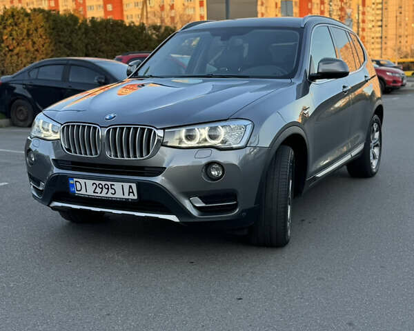 Серый БМВ Х3, объемом двигателя 2 л и пробегом 107 тыс. км за 23000 $, фото 1 на Automoto.ua