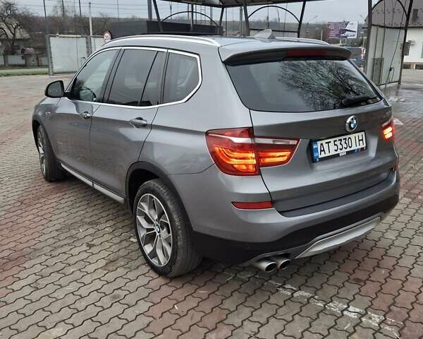 Серый БМВ Х3, объемом двигателя 2 л и пробегом 146 тыс. км за 16800 $, фото 3 на Automoto.ua