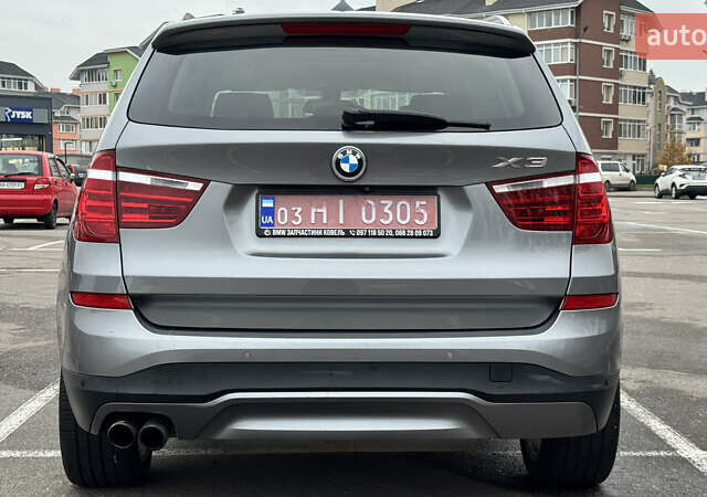 Серый БМВ Х3, объемом двигателя 2 л и пробегом 187 тыс. км за 15999 $, фото 6 на Automoto.ua