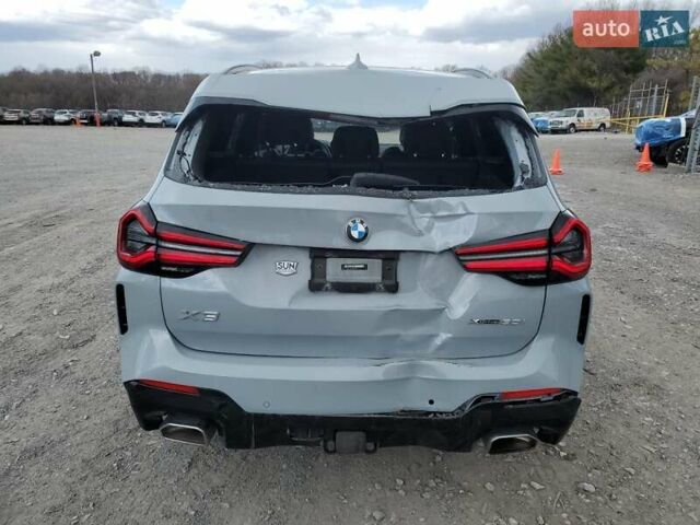 Сірий БМВ Х3, об'ємом двигуна 2 л та пробігом 48 тис. км за 18500 $, фото 5 на Automoto.ua