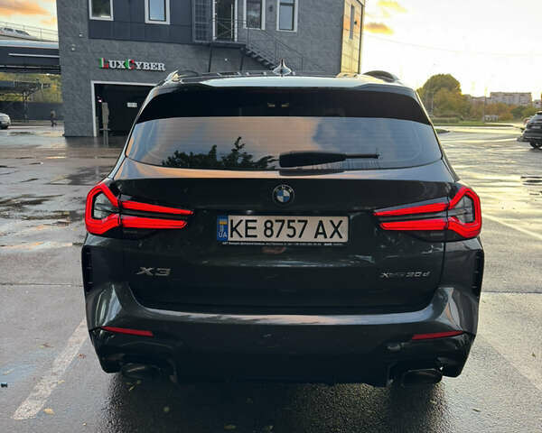 БМВ Х3 2022 у Києві на Automoto.ua Сірий БМВ Х3, об'ємом двигуна 2.99 л та пробігом 15 тис. км за 71500 $, фото 7 на Automoto.ua