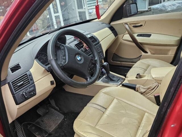 Синий БМВ Х3, объемом двигателя 3.5 л и пробегом 280 тыс. км за 6000 $, фото 2 на Automoto.ua