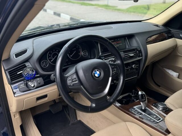 Синий БМВ Х3, объемом двигателя 2 л и пробегом 195 тыс. км за 17999 $, фото 10 на Automoto.ua