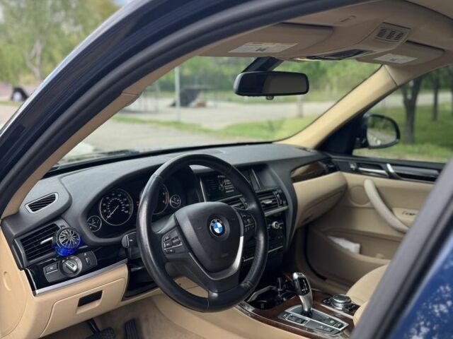 Синий БМВ Х3, объемом двигателя 2 л и пробегом 195 тыс. км за 17999 $, фото 7 на Automoto.ua