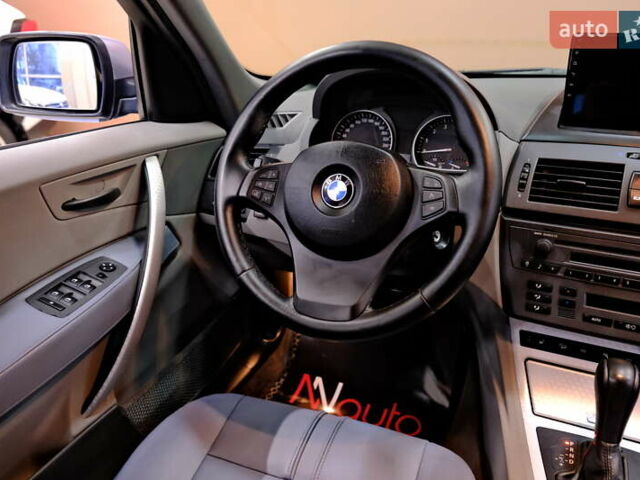 Синий БМВ Х3, объемом двигателя 2.5 л и пробегом 235 тыс. км за 6900 $, фото 43 на Automoto.ua