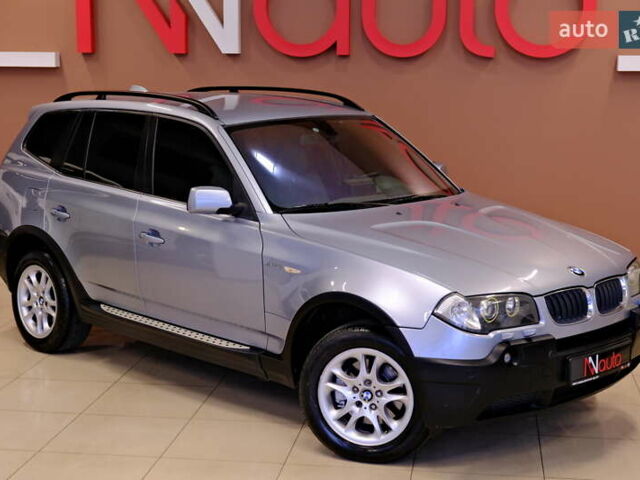 Синий БМВ Х3, объемом двигателя 2.5 л и пробегом 235 тыс. км за 6900 $, фото 4 на Automoto.ua