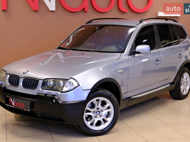 Синий БМВ Х3, объемом двигателя 2.5 л и пробегом 235 тыс. км за 6900 $, фото 9 на Automoto.ua