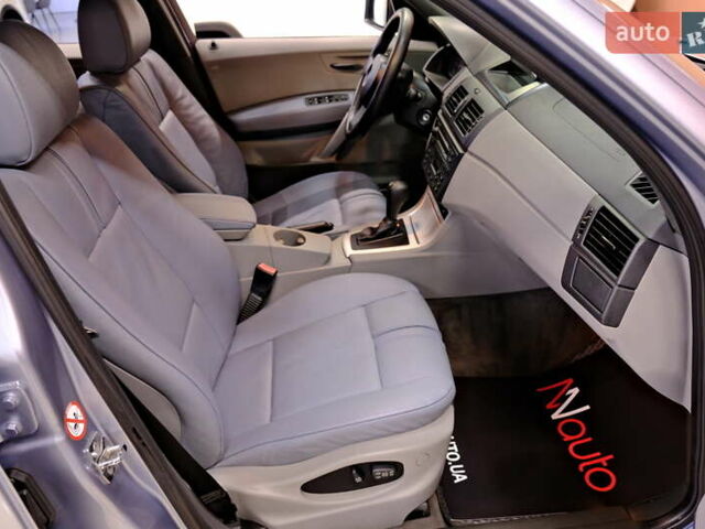 Синий БМВ Х3, объемом двигателя 2.5 л и пробегом 235 тыс. км за 6900 $, фото 39 на Automoto.ua