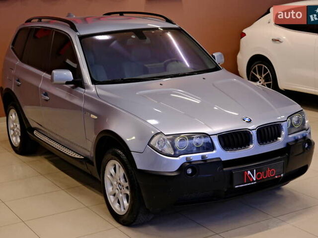 Синий БМВ Х3, объемом двигателя 2.5 л и пробегом 235 тыс. км за 6900 $, фото 3 на Automoto.ua