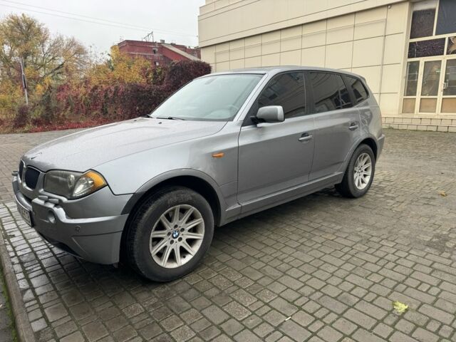 Синий БМВ Х3, объемом двигателя 3 л и пробегом 332 тыс. км за 4800 $, фото 1 на Automoto.ua