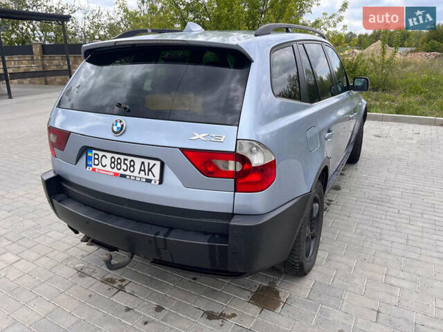Синий БМВ Х3, объемом двигателя 2.99 л и пробегом 395 тыс. км за 7200 $, фото 4 на Automoto.ua