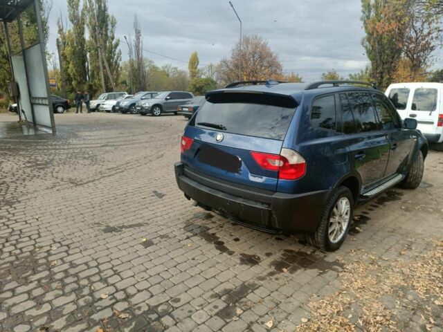 БМВ Х3 2004 в Синельниковом на Automoto.ua Синий БМВ Х3, объемом двигателя 2 л и пробегом 330 тыс. км за 5708 $, фото 1 на Automoto.ua