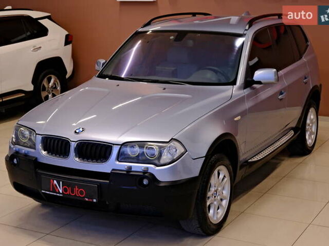 Синий БМВ Х3, объемом двигателя 2.5 л и пробегом 235 тыс. км за 6900 $, фото 2 на Automoto.ua