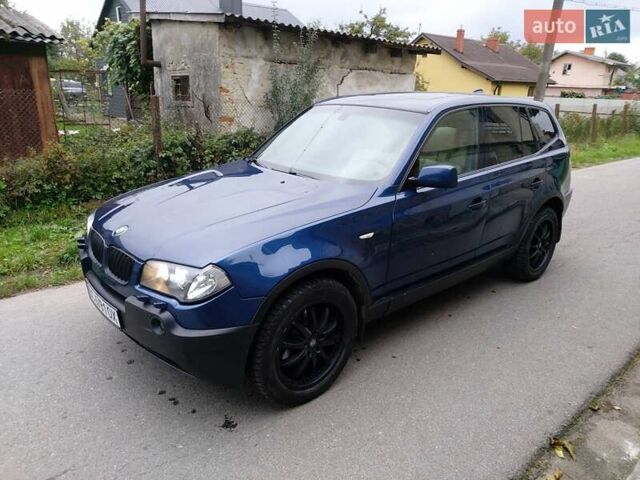 Синий БМВ Х3, объемом двигателя 2.99 л и пробегом 351 тыс. км за 6550 $, фото 3 на Automoto.ua