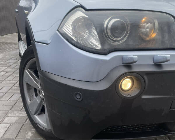 Синий БМВ Х3, объемом двигателя 3 л и пробегом 344 тыс. км за 7299 $, фото 4 на Automoto.ua