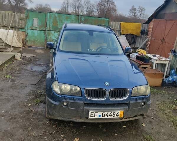 Синий БМВ Х3, объемом двигателя 0 л и пробегом 350 тыс. км за 4500 $, фото 2 на Automoto.ua