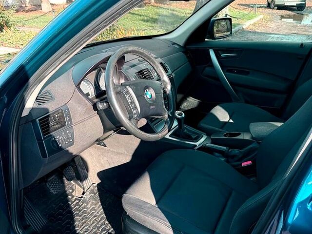 Синий БМВ Х3, объемом двигателя 2 л и пробегом 147 тыс. км за 3799 $, фото 6 на Automoto.ua