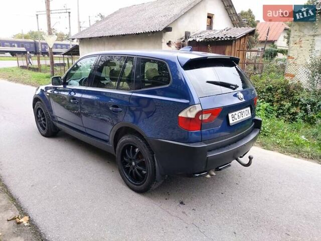 Синий БМВ Х3, объемом двигателя 2.99 л и пробегом 351 тыс. км за 6550 $, фото 22 на Automoto.ua