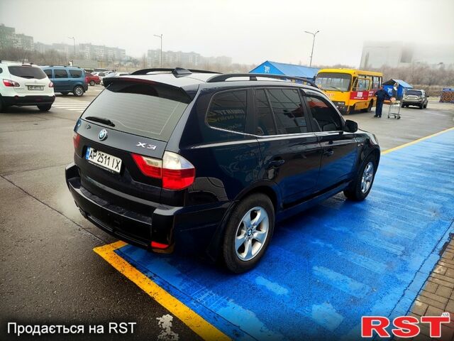Синий БМВ Х3, объемом двигателя 2.5 л и пробегом 220 тыс. км за 9200 $, фото 3 на Automoto.ua