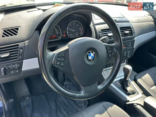 Синий БМВ Х3, объемом двигателя 2 л и пробегом 192 тыс. км за 9900 $, фото 19 на Automoto.ua