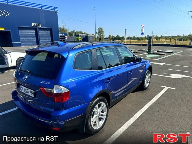 Синий БМВ Х3, объемом двигателя 2.5 л и пробегом 223 тыс. км за 9500 $, фото 5 на Automoto.ua