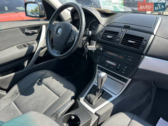 Синий БМВ Х3, объемом двигателя 2 л и пробегом 192 тыс. км за 9900 $, фото 30 на Automoto.ua